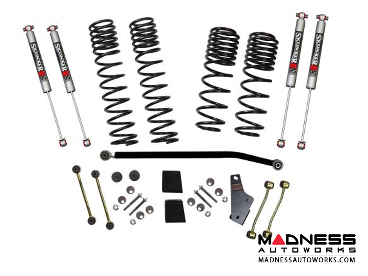 Jeep Wrangler JL 4WD Dual Rate-Long Travel Lift Kit System w/ M95 Shocks - 3.5-4 in - 4 Door